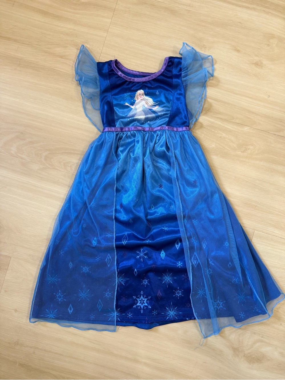 Girls Frozen-Inspired Elsa Nightgown